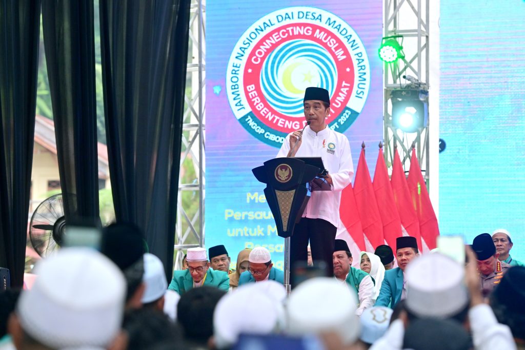 Presiden Jokowi Buka Jambore Nasional Dai Desa Madani